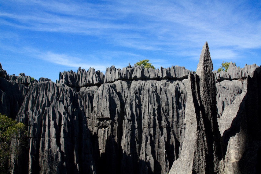 incredible rock formations at Grand Tsingy de Bemeraha