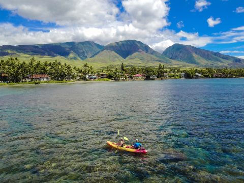 Maui Kayaking - Maui Ocean Sports. See more at www.beardandcurly.com