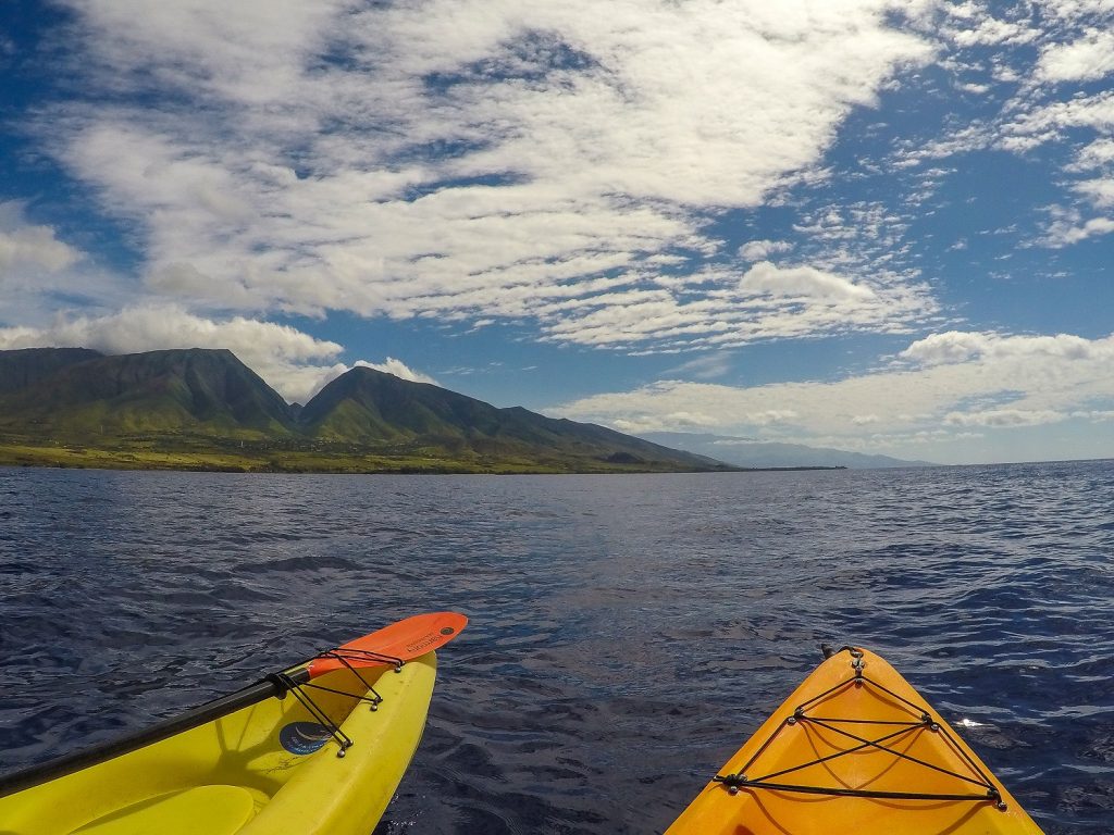 Kayaking Maui - Maui Ocean Sports. See more at www.beardandcurly.com