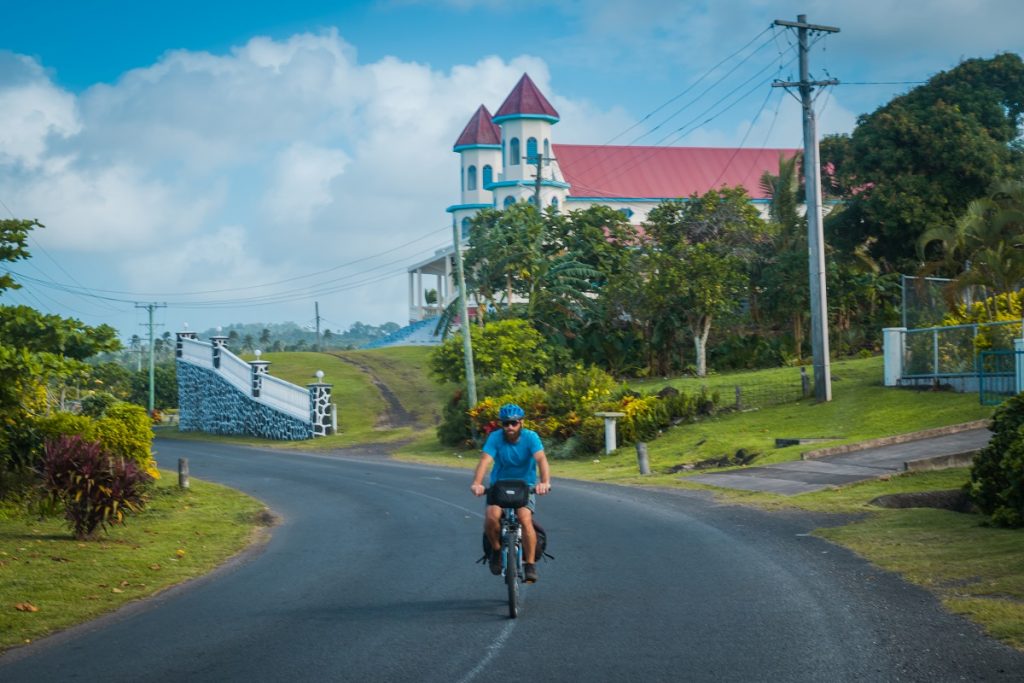 Biking Across Samoa, Backpacking Savaii, Backpackinig Samoa, Savaii, Outdoor Samoa, Mountain Biking, Cycling, Falealupo, Upolu, Mulifanua, Salelologa, Lano, Manase, Satuiatua, Alofa’aga Blowholes, Afu Aau, see more at www.beardandcurly.com