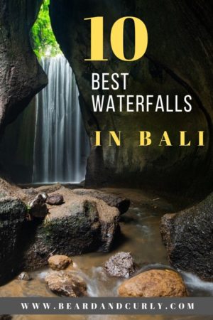 Top 10 Waterfalls in Bali. We've got you covered on the best waterfalls in Bali. From Tubimana to tegenungan waterfalls these are our favorites. These are the most photographic waterfalls in Bali. #bali, #waterfalls, #indonesia By: Beard and Curly (@beard_and_curly)